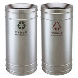 不銹鋼商場分類垃圾桶