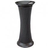 藝術鋼管電梯口垃圾桶