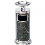 大理石室內(nèi)環(huán)保果皮箱