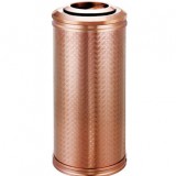 高檔玫瑰金商務(wù)室內(nèi)果皮箱