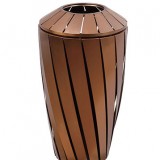 高檔酒店室內(nèi)創(chuàng)意立式果皮箱