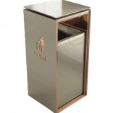 滑軌式室內方形垃圾桶