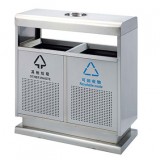 分類不銹鋼機(jī)場垃圾桶