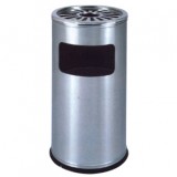 菊花格不銹鋼圓形垃圾桶