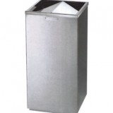 不銹鋼方形翻蓋煙灰桶