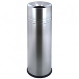 酒店立式室內圓形不銹鋼垃圾桶