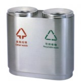 不銹鋼室內(nèi)分類(lèi)垃圾桶
