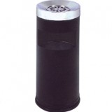 商場烤漆斜蓋鐵皮垃圾桶