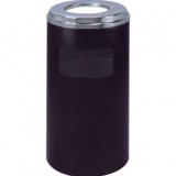 歐式商場(chǎng)翻蓋鐵皮垃圾桶