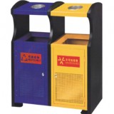 房產(chǎn)綠化沖孔鋼制垃圾桶