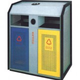 地鐵環(huán)保鋼制垃圾桶