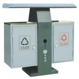 T形分類環保鋼制垃圾箱