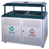 開放式分類鋼制垃圾箱