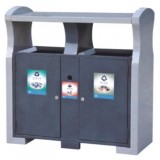 座地分類環保鋼制垃圾桶