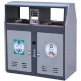 街道綠化分類鋼制垃圾箱