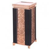 室內(nèi)鈦金座地?zé)熁抑? width=