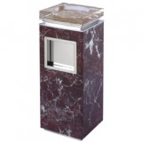 紫羅紅大理石水晶煙灰桶