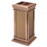 皇家座地玫瑰金煙灰桶