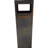 商業電鍍室內方形不銹鋼果皮箱