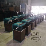 石家莊橋西區首批景觀式垃圾桶站