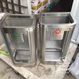 山東濟(jì)南地鐵站防爆不銹鋼垃圾桶采購(gòu)
