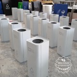 激光打標(biāo)機(jī)在不銹鋼垃圾桶上的應(yīng)用