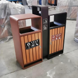 戶外鋼木分類垃圾桶，以定制之力點(diǎn)亮公共空間