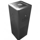 廣州大學室內方形不銹鋼分類垃圾桶