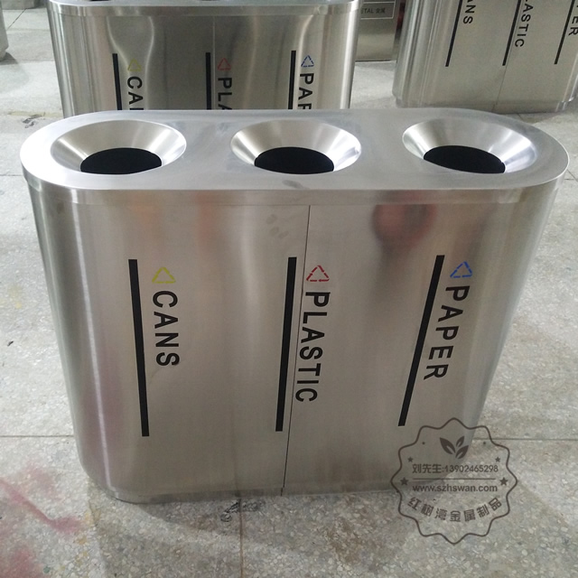 不銹鋼垃圾桶圖片001
