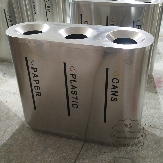 不銹鋼垃圾桶圖片002