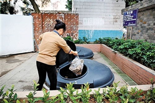 湖北新型地埋式垃圾桶如何成擺設？