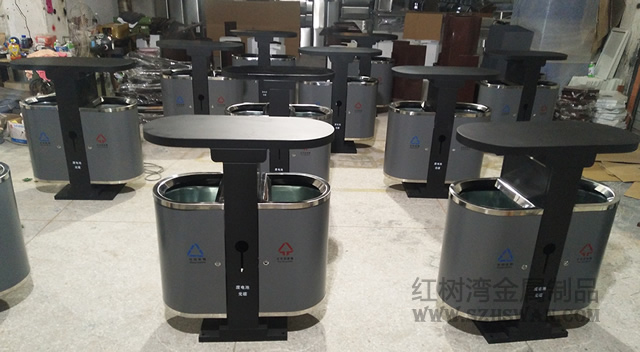 放在公園景區的鋼制垃圾桶能用多少年？