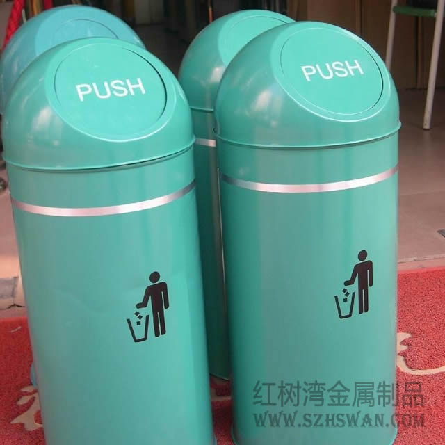 商場不銹鋼垃圾桶004