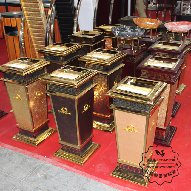 方形不銹鋼果皮箱圖片011