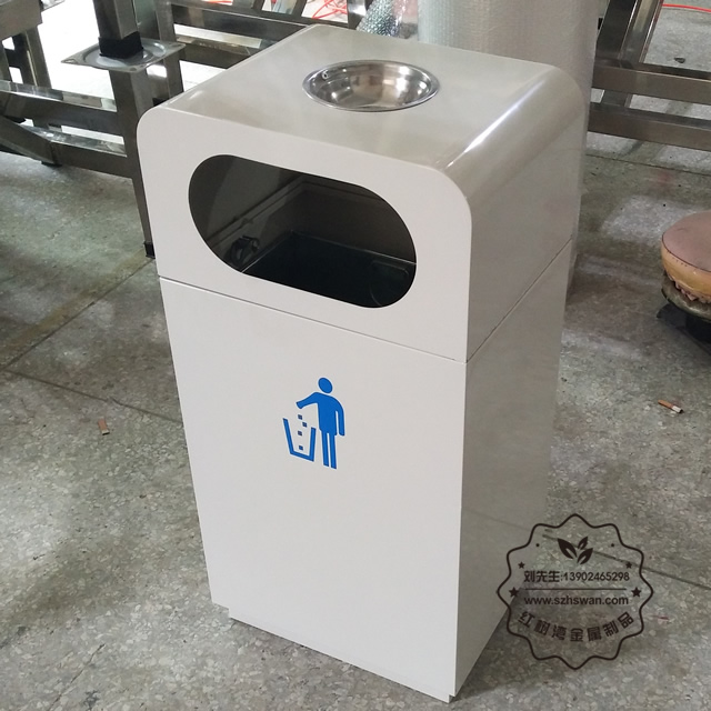 鍍鋅板垃圾桶圖片001