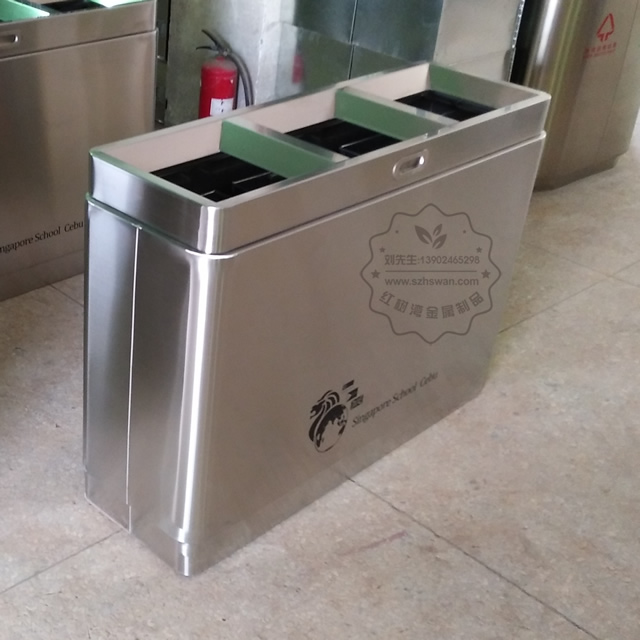 鏡光啞光不銹鋼垃圾桶 鏡光啞光不銹鋼垃圾桶