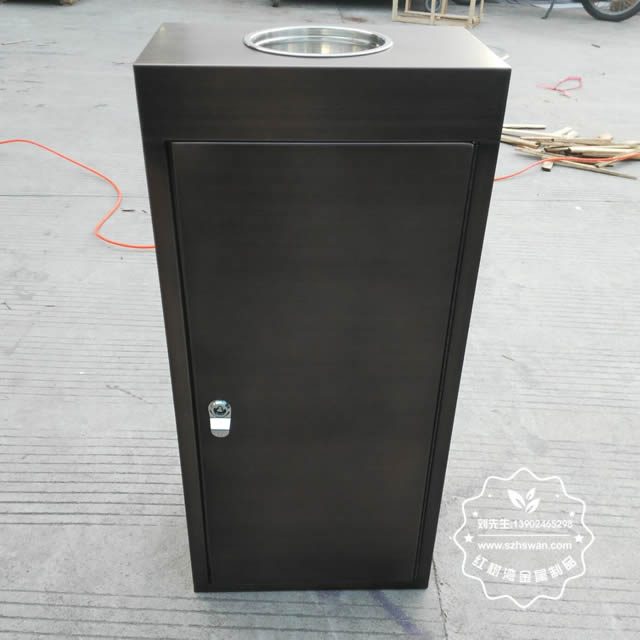 室內商場二分類不銹鋼垃圾箱圖片04