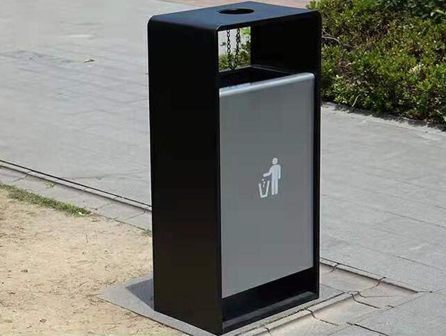 不銹鋼垃圾桶激光打標(biāo)