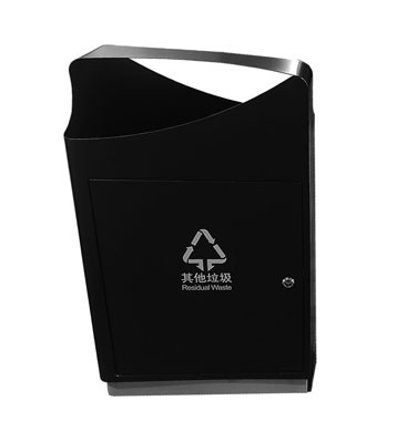 室內戶外噴塑套裝金屬分類垃圾桶