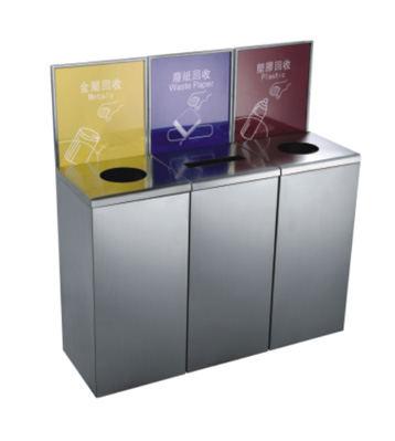 不銹鋼分類環(huán)保回收桶