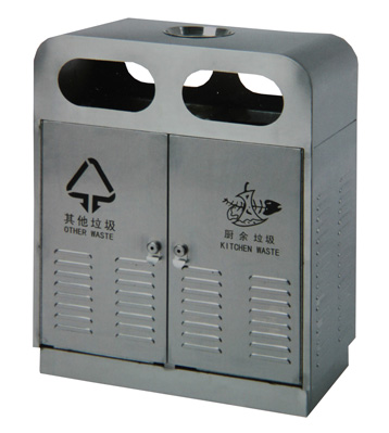 不銹鋼環(huán)衛(wèi)垃圾箱