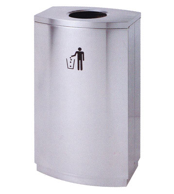 不銹鋼方形垃圾桶