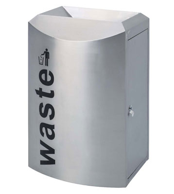 不銹鋼機(jī)場(chǎng)垃圾桶