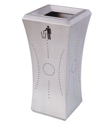 戶外不銹鋼環衛垃圾桶