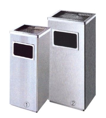 不銹鋼方形座地煙灰桶