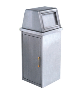 室內不銹鋼矩形果皮箱