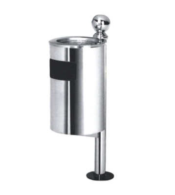 圓形不銹鋼戶外垃圾桶