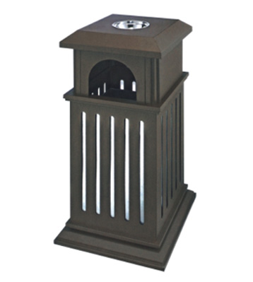 戶外工藝鋼制果皮箱