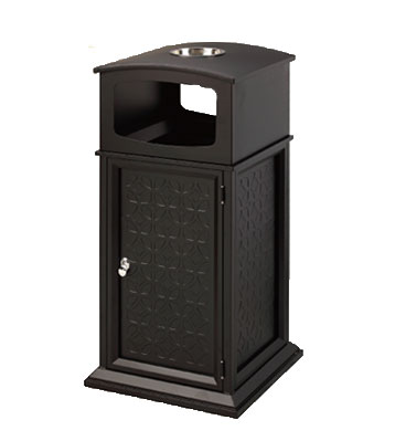 古典銅錢(qián)鋼制垃圾桶