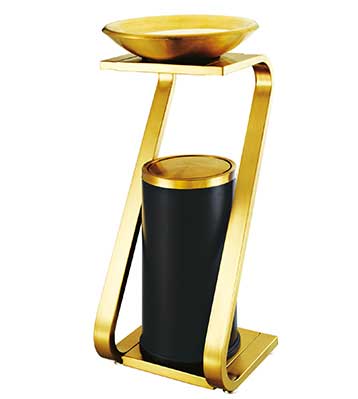 客房鈦金煙灰垃圾桶